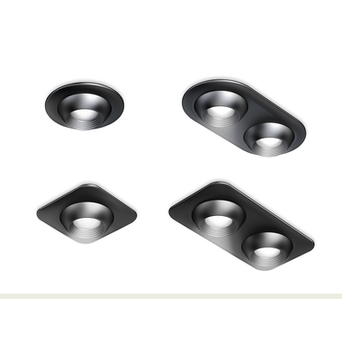 Led Focus inbouwspot zwart
